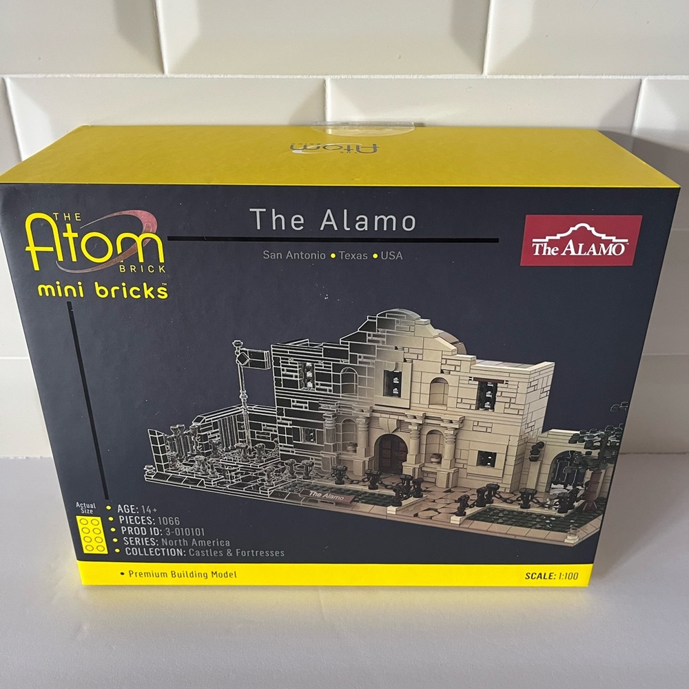 The Alamo - The Atom Brick Premium Building Model